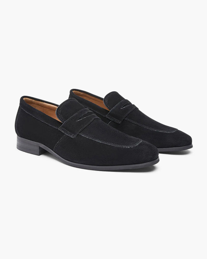 Impetto Suede Penny Loafers